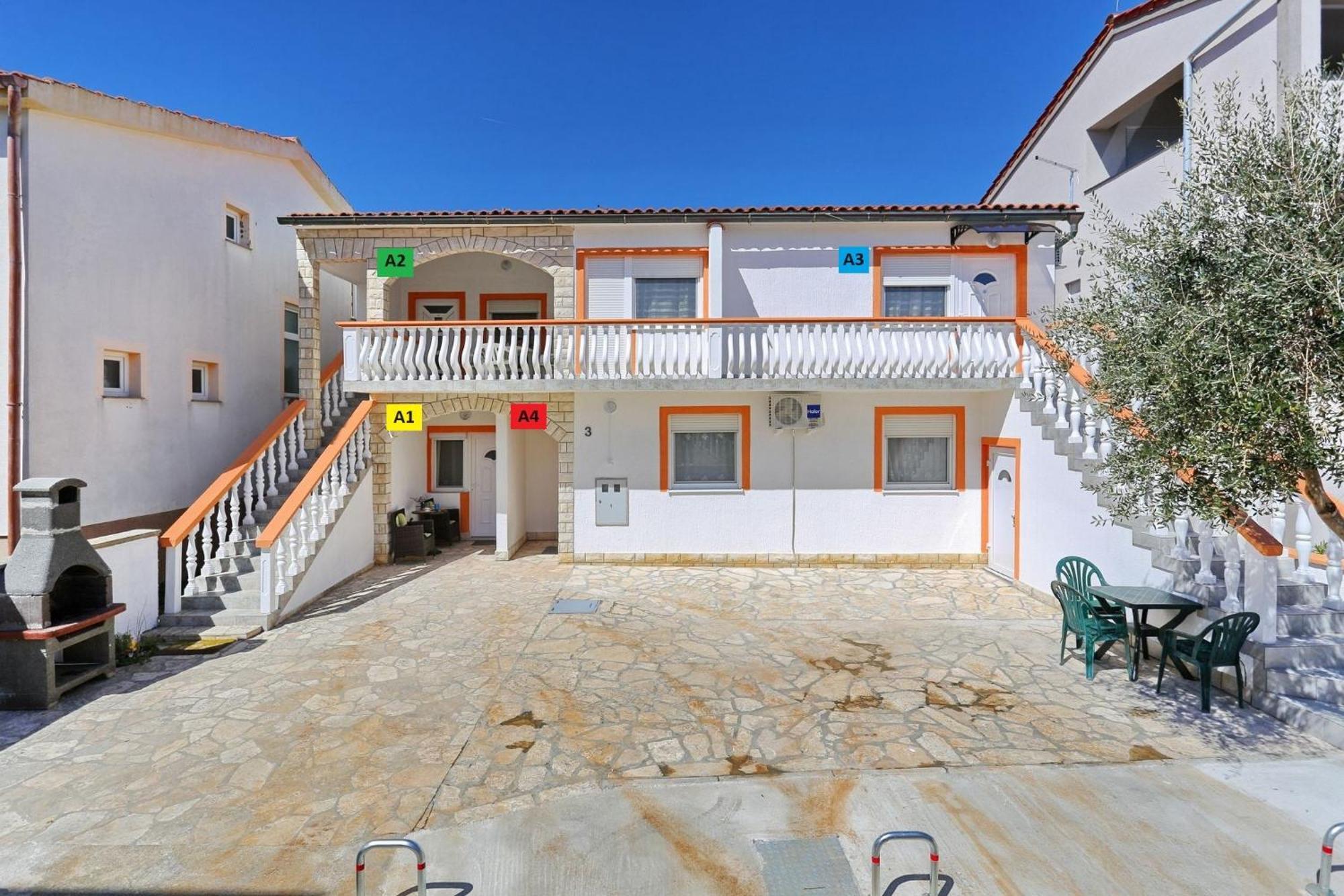 Apartments Marino Vir Esterno foto